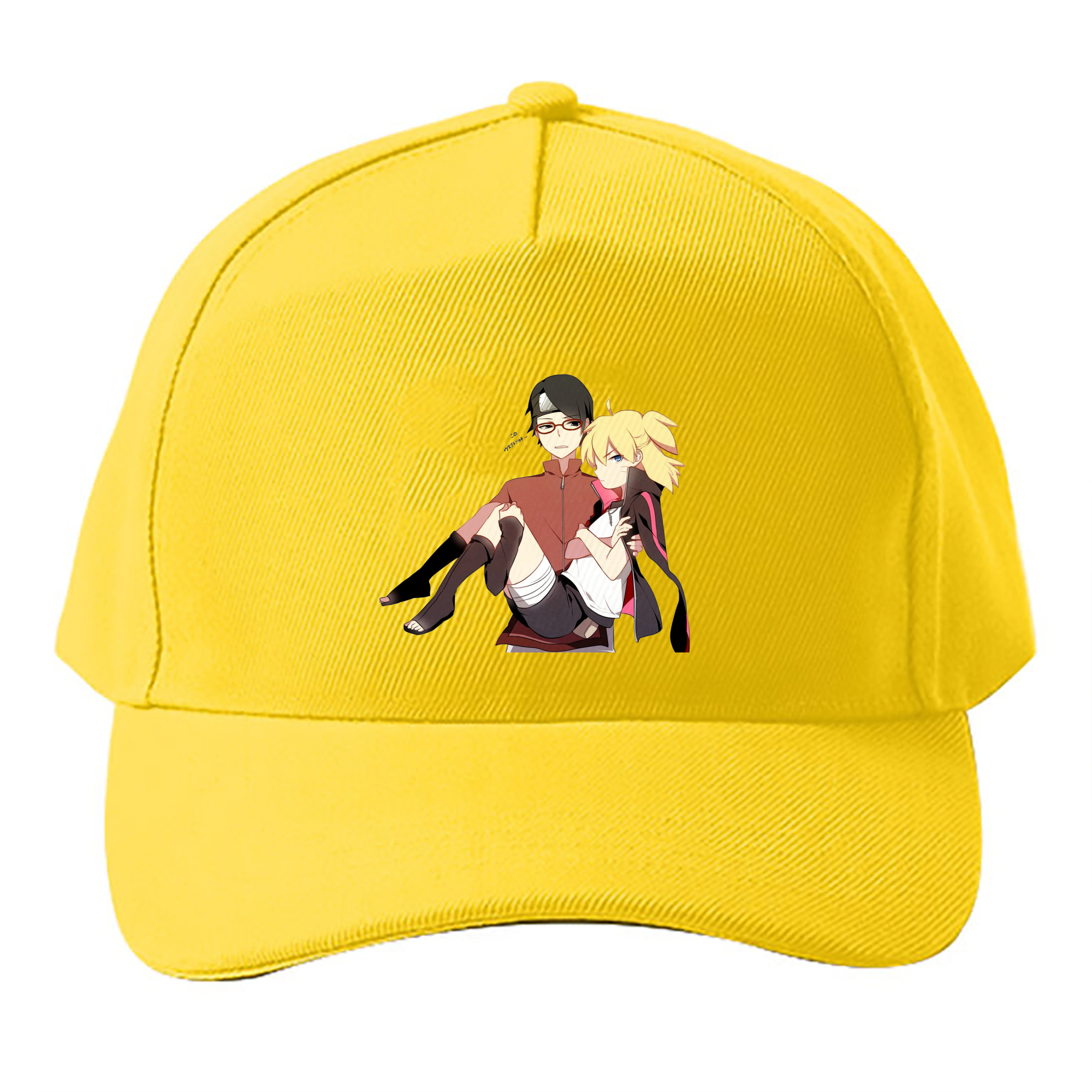（画像用） NARUTO -ナルト- うちは サラダ Uchiha Sarada ベースボールキャップ 綿100％ 男女兼用 帽子 スポーツ